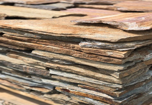 Плитняк кора дерева для цоколя, отмостки купить в Москве