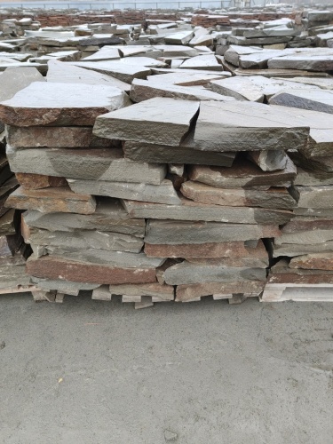 Плитняк песчаник серо-зелёный для мощения 60-65 мм купить в Москве